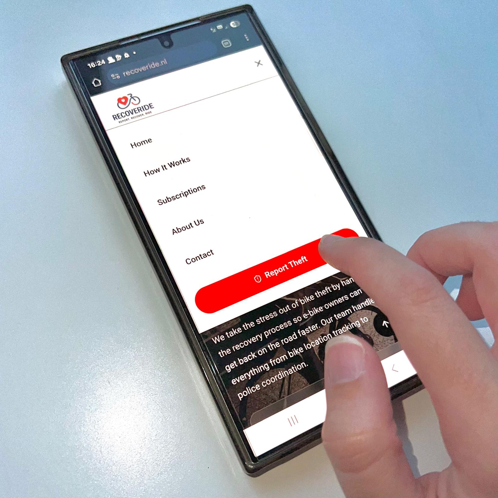 Simply Report the Theft